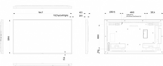 �� ������ ������ "43 Philips 43BDL4050D