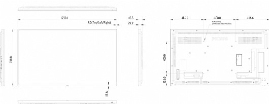 �� ������ ������ "55 Philips 55BDL4050D