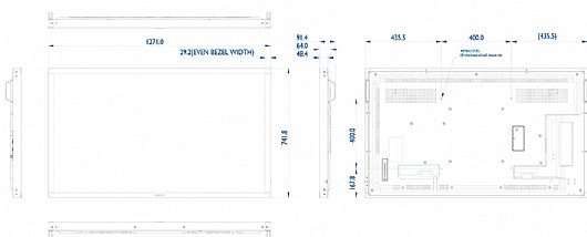 ��� ��� ������ "55 Philips 55BDL4051T 