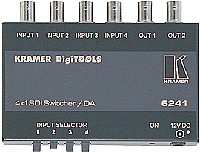 קופסת מיתוג (בורר) קרמר Kramer 6241 קופסת מיתוג (בורר) קרמר Kramer 6241