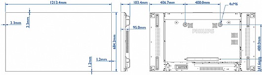 �� ������ ���� ����� �� ������ ����� "55 Philips BDL5588XH