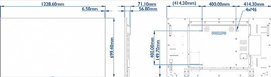 �� ������ ������ ����� "55 Philips BDL5590VL