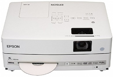 מקרן משולב DVD Epson WD8 WXGA 2500 Lumens מקרן משולב DVD Epson WD8 WXGA 2500 Lumens