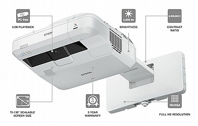 ���� ����� Epson EB-700U LASER /U.S.THROW  /FULL HD