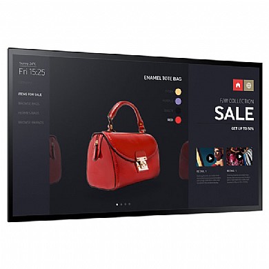 צג מגע מקצועי לפרסום "55 Samsung PM55F-BC צג מגע מקצועי לפרסום "55 Samsung PM55F-BC