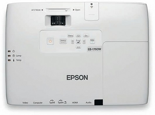 ���� ���� Epson EB1760W WXGA 2600 Lumens