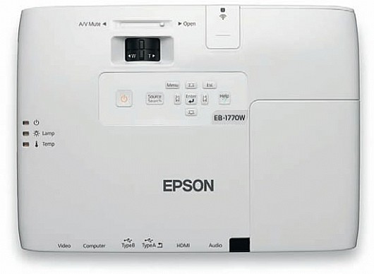 ���� ���� Epson EB1770W WXGA 3000 Lumens