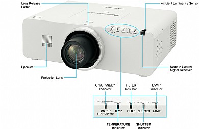 מקרן לארועים PANASONIC EX600 LCD XGA 6000 Lumens מקרן לארועים PANASONIC EX600 LCD XGA 6000 Lumens