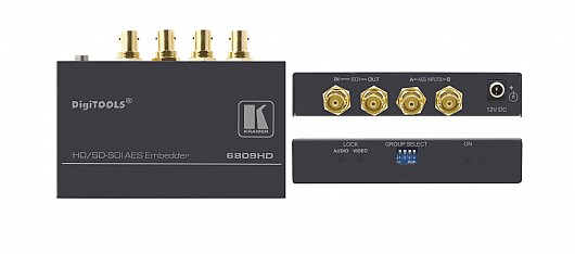 ���� ������� Kramer 6809HD �� ����� HD-SDI+AES-3id*2 ������ HD-SDI