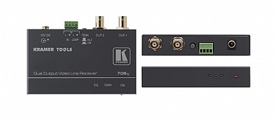 מתאמים ממירים Kramer 706xl כניסה 1 CAT5 ליציאות 2 CV מתאמים ממירים Kramer 706xl כניסה 1 CAT5 ליציאות 2 CV