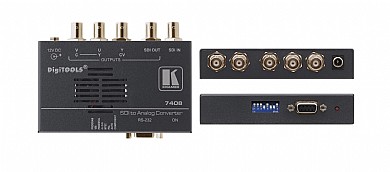���� ������� Kramer 7408 �� ����� SDI ������ CV+Y/C+YUV