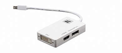 כבל מתאם Mini DisplayPort to DVI, HDMI or DisplayPort Adapter Cable Kramer ADC-MDP/M2 כבל מתאם Mini DisplayPort to DVI, HDMI or DisplayPort Adapter Cable Kramer ADC-MDP/M2