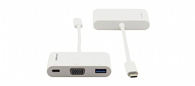 כבל מתאם USB 3.1 Type–C to VGA & USB 3.0 & PD Adapter Cable Kramer ADC-U31C/M1 כבל מתאם USB 3.1 Type–C to VGA & USB 3.0 & PD Adapter Cable Kramer ADC-U31C/M1