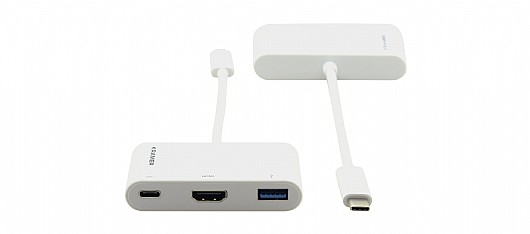 ��� ���� USB 3.1 Type�C to HDMI & USB 3.0 & PD Adapter Cable  Kramer ADC-U31C/M2