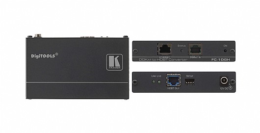 ���� ������� Kramer FC-1DGH �� ����� DGKat+Ethernet ������ HDBT