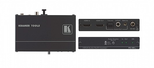 ���� ������� Kramer FC-46xl �� ����� HDMI ������ HDMI+S/PDIF+TOSLINK�+Stereo