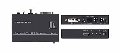 ���� ������� Kramer FC-49 �� ����� DVI+S/PDIF+TOSLINK�+Stereo ������ HDMI
