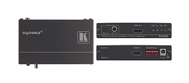 ממיר פורמטים Kramer FC-69 עם כניסה HMDI+Stereo ויציאה HDMI+S/PDIF+Stereo ממיר פורמטים Kramer FC-69 עם כניסה HMDI+Stereo ויציאה HDMI+S/PDIF+Stereo