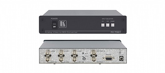 ���� ������� Kramer FC-7501 �� ����� CV+Y/C+YUV ������ SDI*2