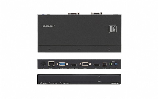  ����� ����� ����� ������� Kramer KDS-EN3 ����� HDMI ������ Ethernet+HDMI+VGA