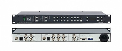 ממיר פורמטים Kramer SP-10D עם כניסה CV+Y/C+RGB ויציאה CV+Y/C+RGB ממיר פורמטים Kramer SP-10D עם כניסה CV+Y/C+RGB ויציאה CV+Y/C+RGB