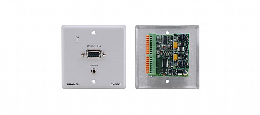 ���� �����  Kramer Sv-301  �� ����� VGA �-2 ������ CAT 5.