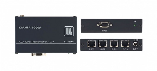 ���� ����� Kramer TP-104HD ����� VGA ������ CAT5*4