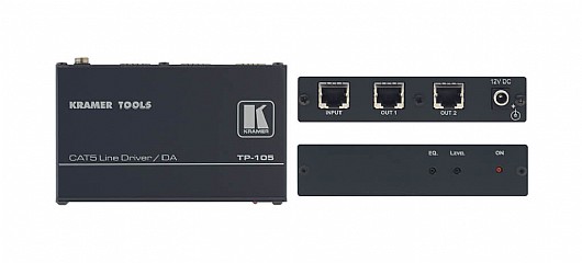���� ����� Kramer TP-105 ����� CAT5 ������ CAT5*2
