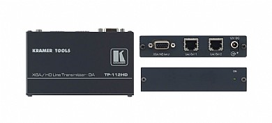 מפצל תמונה Kramer TP-112HD עם כניסת VGA/HD ו-2 יציאות (CAT 5 (TP מפצל תמונה Kramer TP-112HD עם כניסת VGA/HD ו-2 יציאות (CAT 5 (TP