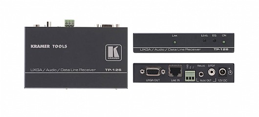 ���� ����� Kramer TP-126 �� ����� CAT5 �1 ����� VGA/HD+RS-232