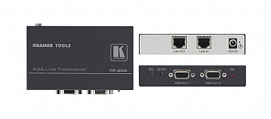 ���� ����� Kramer TP-202HD �� ����� CAT 5 ,����� CAT 5 �-2 ������ VGA/HD