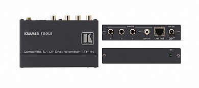 ממיר תמונה Kramer TP-41 עם כניסת YUV/HD ויציאה CAT5 ממיר תמונה Kramer TP-41 עם כניסת YUV/HD ויציאה CAT5