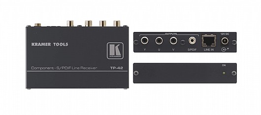 ���� ����� Kramer TP-42 �� ����� CAT5 ������ YUV/HD