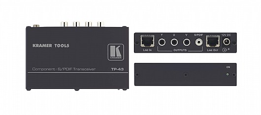 ���� ����� Kramer TP-43 �� ����� CAT5 ������ YUV/HD+CAT5