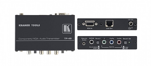���� ����� Kramer TP-45 �� ����� VGA+YUV/HD ������ CAT5
