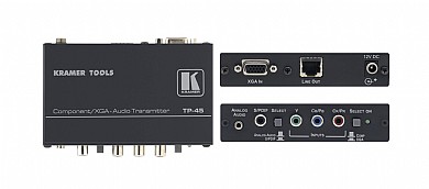 ממיר תמונה Kramer TP-45 עם כניסת VGA+YUV/HD ויציאה CAT5 ממיר תמונה Kramer TP-45 עם כניסת VGA+YUV/HD ויציאה CAT5