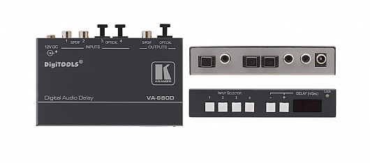 ���� ����� ������� Kramer VA-680D ����� 1*�/S/PDIF*1 TOSLINK ������ 2*�/S/PDIF*2 TOSLINK