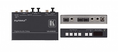 מעכב אודיו דיגיטלי Kramer VA-680D כניסה 1*®/S/PDIF*1 TOSLINK ויציאה 2*®/S/PDIF*2 TOSLINK מעכב אודיו דיגיטלי Kramer VA-680D כניסה 1*®/S/PDIF*1 TOSLINK ויציאה 2*®/S/PDIF*2 TOSLINK