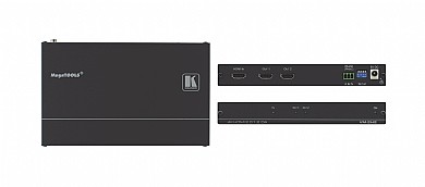 מפצל תמונה Kramer VM-2H2 עם כניסת HDMI ו-2 יציאות HDMI. מפצל תמונה Kramer VM-2H2 עם כניסת HDMI ו-2 יציאות HDMI.