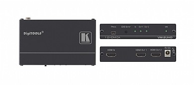מפצל תמונה Kramer VM-2UHD עם כניסת HDMI ו-2 יציאות HDMI. מפצל תמונה Kramer VM-2UHD עם כניסת HDMI ו-2 יציאות HDMI.