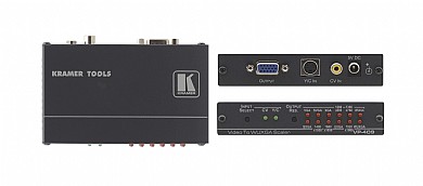 ממיר Kramer VP-409 SCALER 2 כניסות ליציאה 1 VGA ממיר Kramer VP-409 SCALER 2 כניסות ליציאה 1 VGA