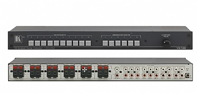 מגבר קול קרמר Kramer VS-106 כניסה 1 ו10 יציאות מגבר קול קרמר Kramer VS-106 כניסה 1 ו10 יציאות