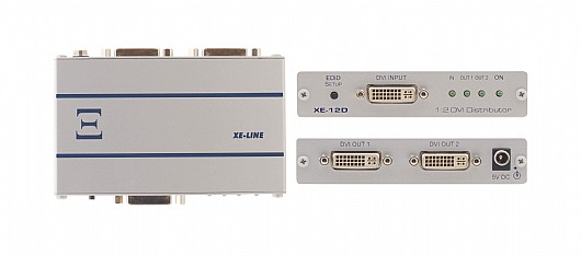 ���� ����� Kramer XE-12D ����� DVI ������ DVI*2