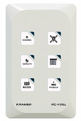לחצני פיקוד לחדרי ישיבות חכמים Kramer RC-43SL לחצני פיקוד לחדרי ישיבות חכמים Kramer RC-43SL