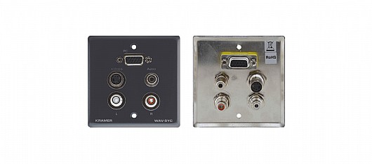 ��� Kramer WAV-5YC ����� (4Pin (F)+15-pin HD (F)+3.5mm (F)+RCA*2 (F ������ (4Pin (F)+15-pin HD (F)+3.5mm (F)+RCA*2 (F
