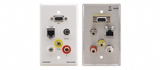 ��� Kramer WAV-645 ����� (RJ-45 (F)+15-pin HD (F)+3.5mm (F)+RCA*3 (F ������ (RJ-45 (F)+15-pin HD (F)+3.5mm (F)+RCA*3 (F