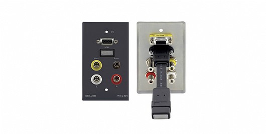 ��� Kramer WAV-6H ����� (HDMI (F)+15-pin HD (F)+3.5mm (F)+RCA*3 (F ������ (HDMI (F)+15-pin HD (F)+3.5mm (F)+RCA*3 (F