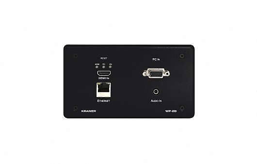 ��� ���� Kramer WP-20 ����� HDMI+VGA ������ HDBT