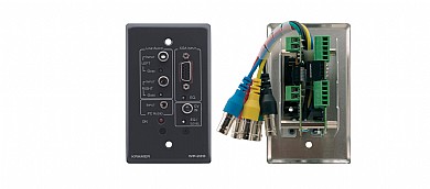 שקע פעיל Kramer WP-220 כניסה VGA+CV ויציאה T-Block*2+RGBHV שקע פעיל Kramer WP-220 כניסה VGA+CV ויציאה T-Block*2+RGBHV