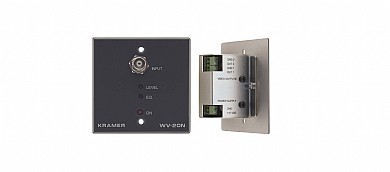 שקע Kramer WV-12N כניסה CAT5 ויציאה (CV (BNC שקע Kramer WV-12N כניסה CAT5 ויציאה (CV (BNC